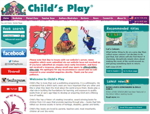 Tablet Screenshot of childs-play.com